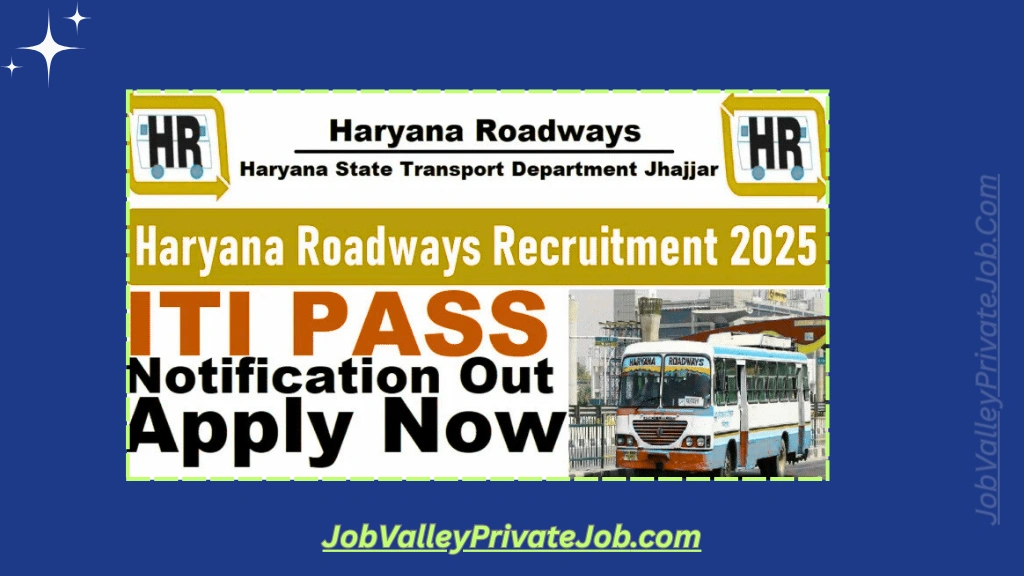 Haryana Roadways Jhajjar Apprentice 2025