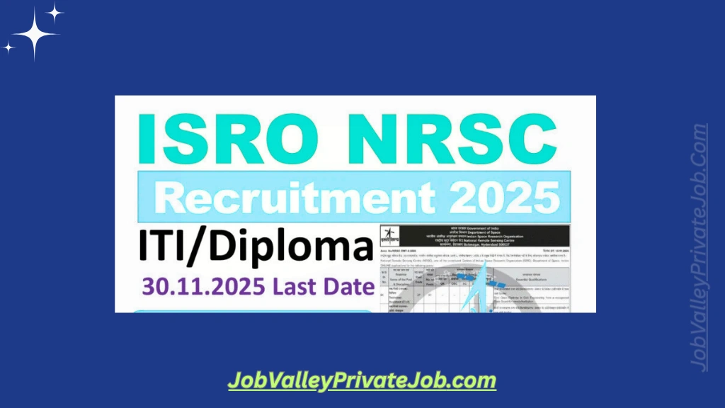ISRO NRSC Recruitment 2025